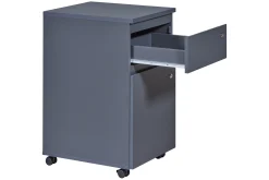 Aktenschrank File Guard | 44 x 51,3 x 76,9 cm | Spanplattenholz | Farbe: Anthrazit