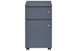 Aktenschrank File Guard | 44 x 51,3 x 76,9 cm | Spanplattenholz | Farbe: Anthrazit