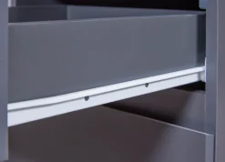 Aktenschrank File Guard | 44 x 51,3 x 76,9 cm | Spanplattenholz | Farbe: Anthrazit