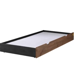 AlexKinderzimmer : Bett 90x200cm Bettschublade, Nachttisch - Kiefernholz