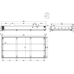 AlexKinderzimmer : Bett 90x200cm Bettschublade, Nachttisch - Kiefernholz