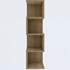 Alin Bücherregal | 100 % MELAMIN | Saphir-Eiche