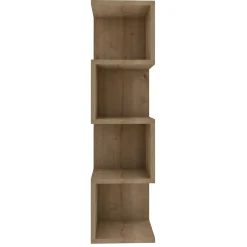 Alin Bücherregal | 100 % MELAMIN | Saphir-Eiche