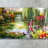 Emob Alkmene Dekoratives Leinwandbild | Holzrahmen | 45 x 70 cm