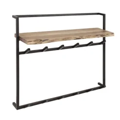 AllistairWandgarderobe - Akazie/Metall