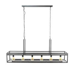 Emob Amadeus Hängeleuchte 150 cm - anthrazit