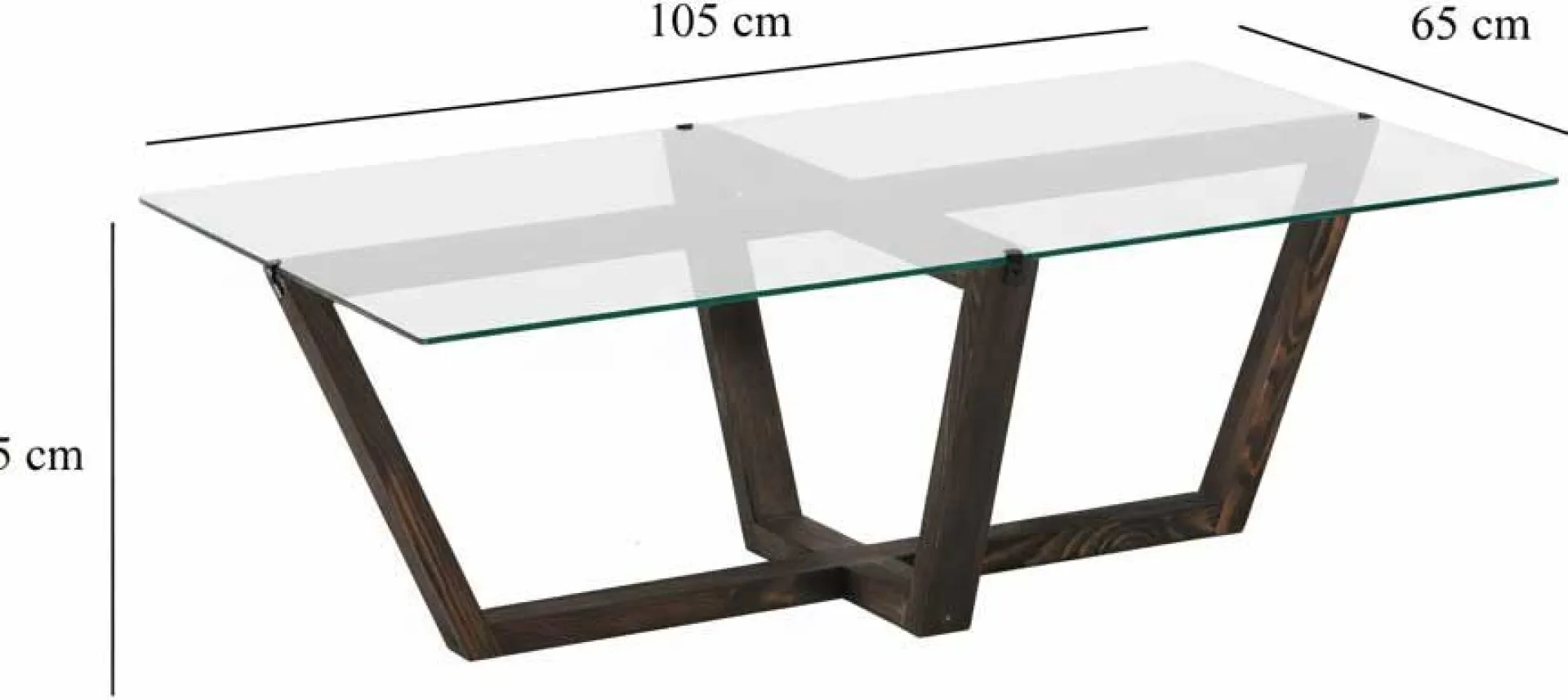 Emob Amalfi Couchtisch | GEHÄRTETES GLAS |