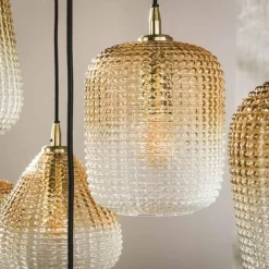 Emob Ambrioso Hängeleuchte 120 cm-Amber