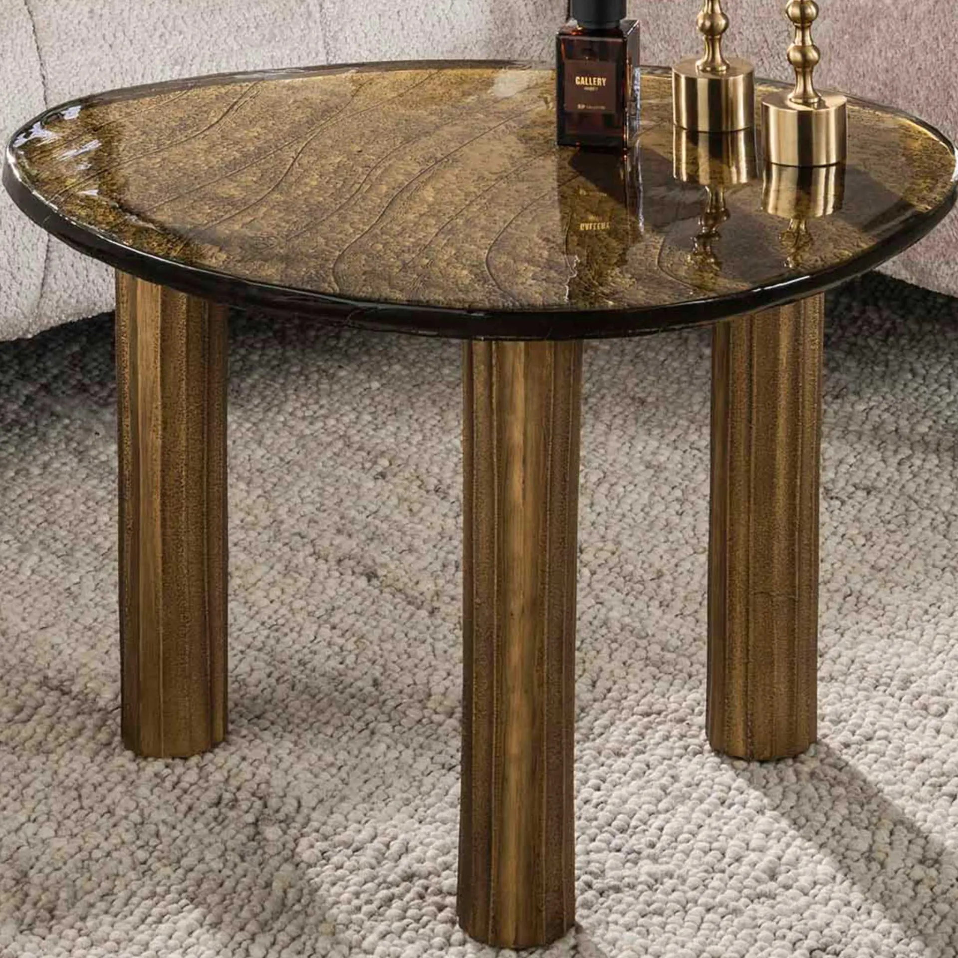 Emob Antik Eclipse L Couchtisch