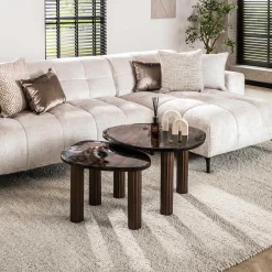 Emob Antik Couchtisch Eclipse L