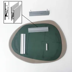 Emob Aqua 2 Spiegel | GEHÄRTETES GLAS | Rauch