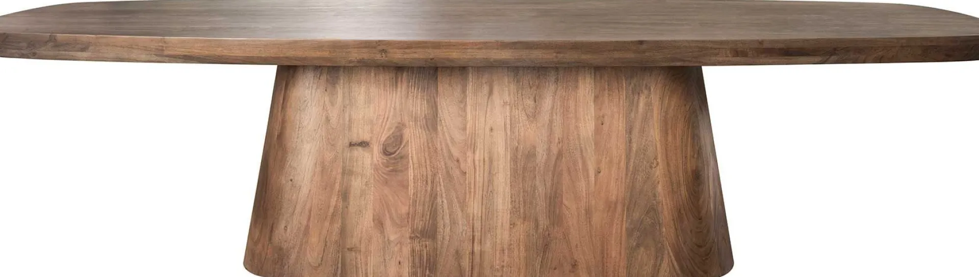 Emob Arcadia Oval Esstisch 300cm - Massiv Akazie Drift
