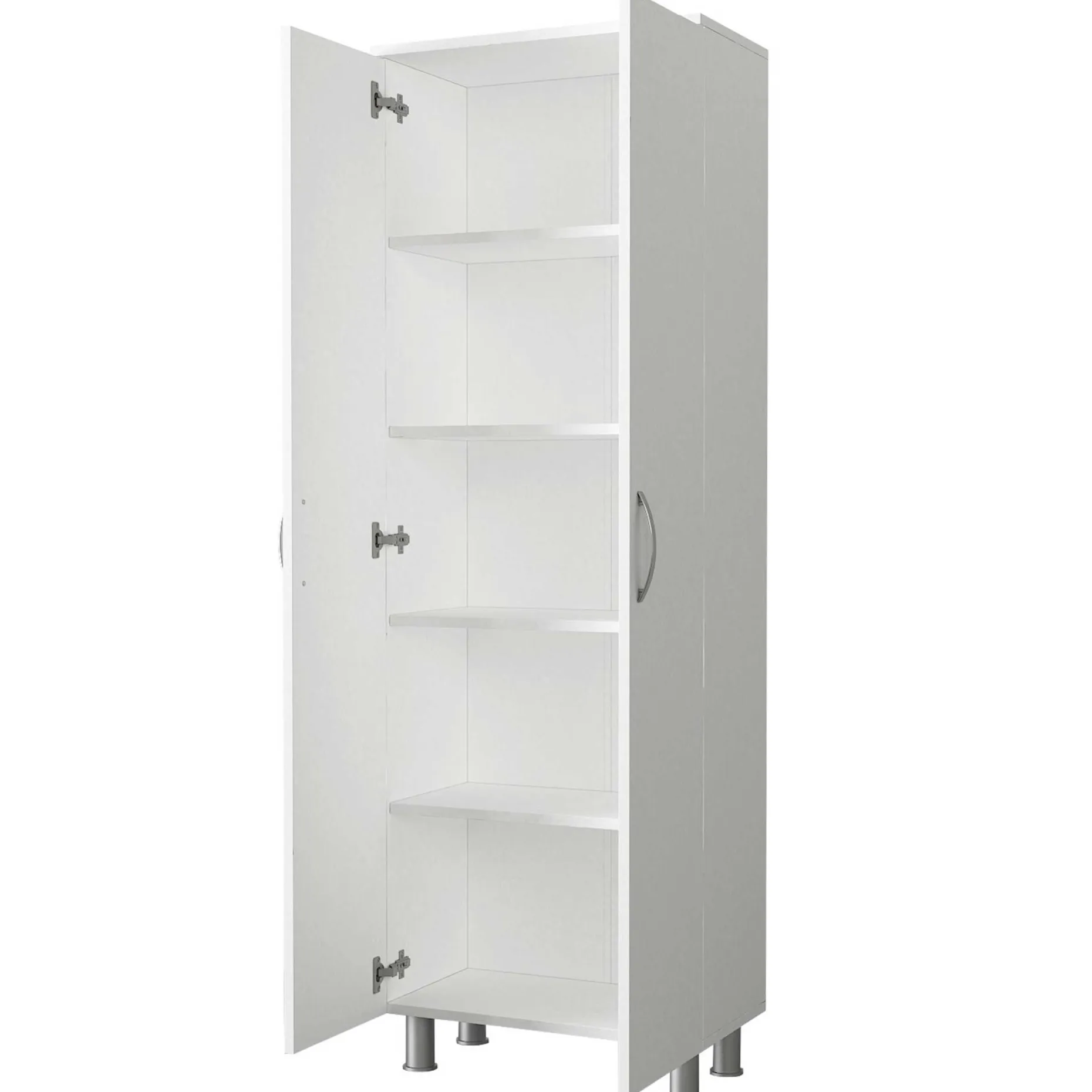 Arizona Badezimmerschrank | 100 % MELAMIN | Weiß