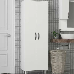 Arizona Badezimmerschrank | 100 % MELAMIN | Weiß