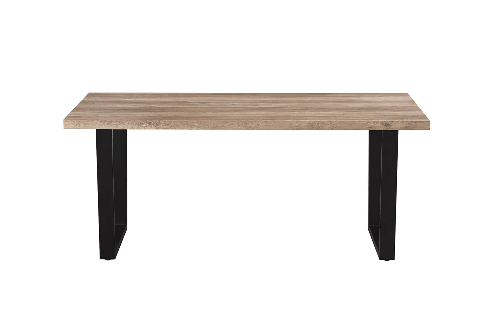 Rousseau Armin 180cm Mango Dekotisch mit Metallfüßen - H75 x B180 x T90 cm