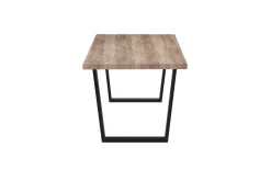 Rousseau Armin 180cm Mango Dekotisch mit Metallfüßen - H75 x B180 x T90 cm
