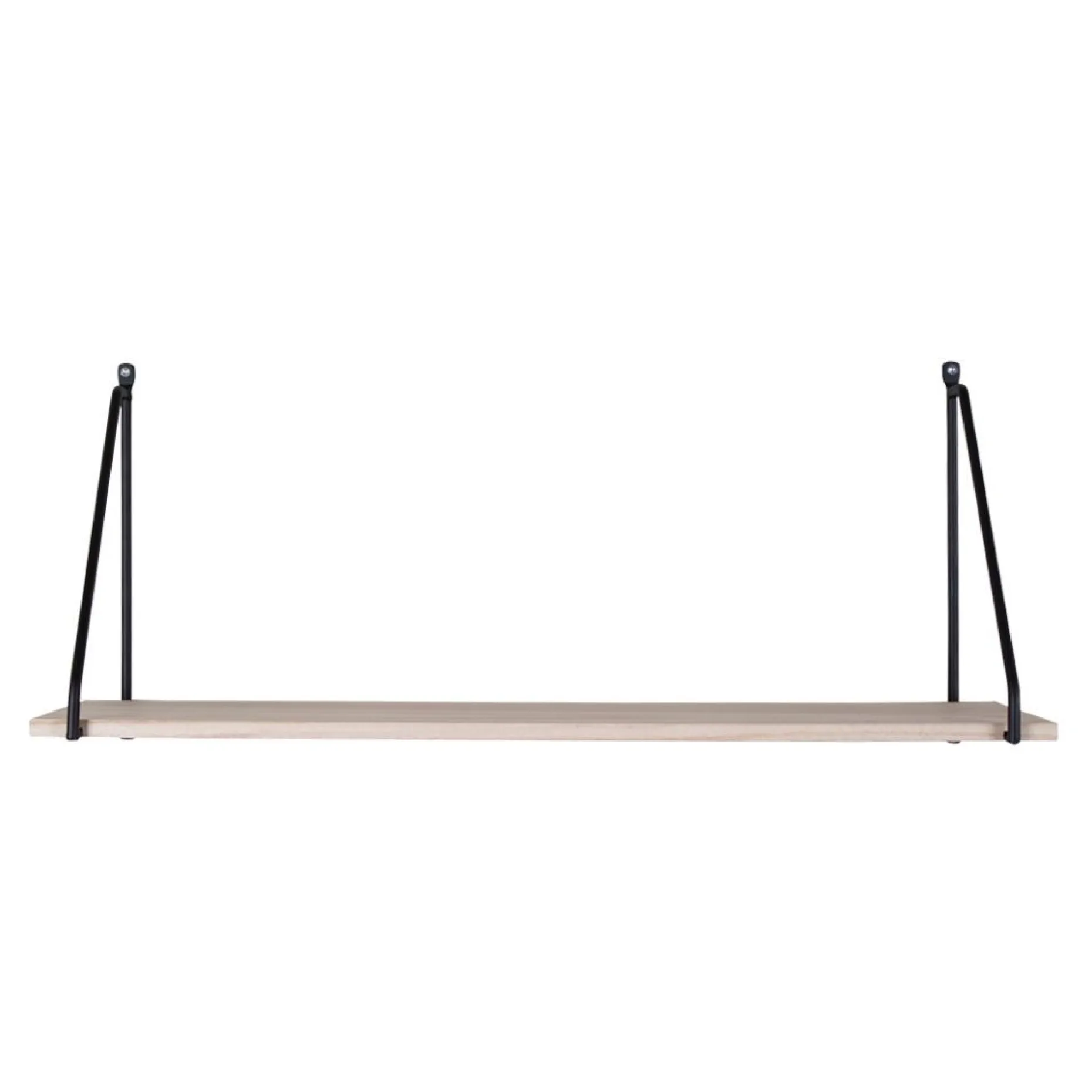 Arnhem Regal - Schwarz/Natur | Regal aus Stahl und Holz