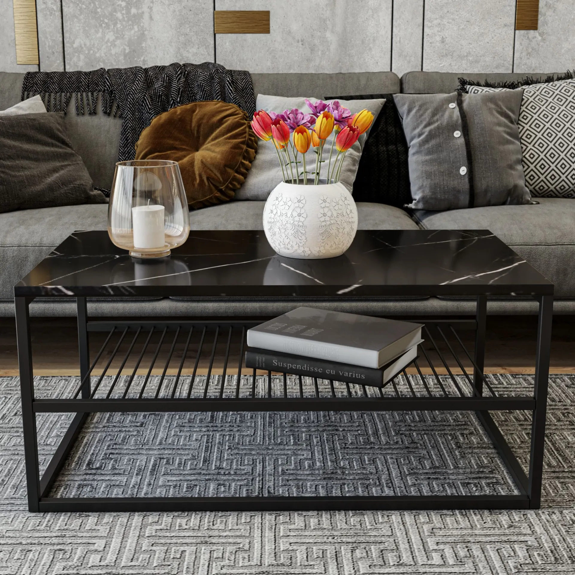 Emob Asude Couchtisch | 100 % MELAMIN |