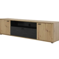 Atnalta TV-Schrank 180x40 cm-Handwerklich/gebranntes Holz