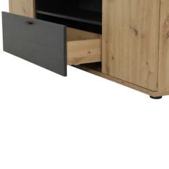 Atnalta TV-Schrank 180x40 cm-Handwerklich/gebranntes Holz