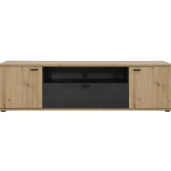 Atnalta TV-Schrank 180x40 cm-Handwerklich/gebranntes Holz