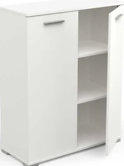 Aufbewahrungsschrank Maura 2 Flügeltüren-mattweiß