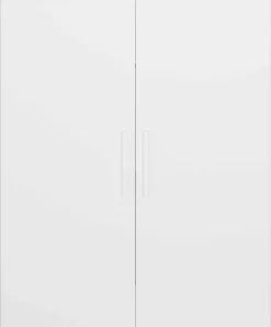 Aufbewahrungsschrank Under | mit Kleiderstange | 91,3 x 50 x 110 cm | weiß