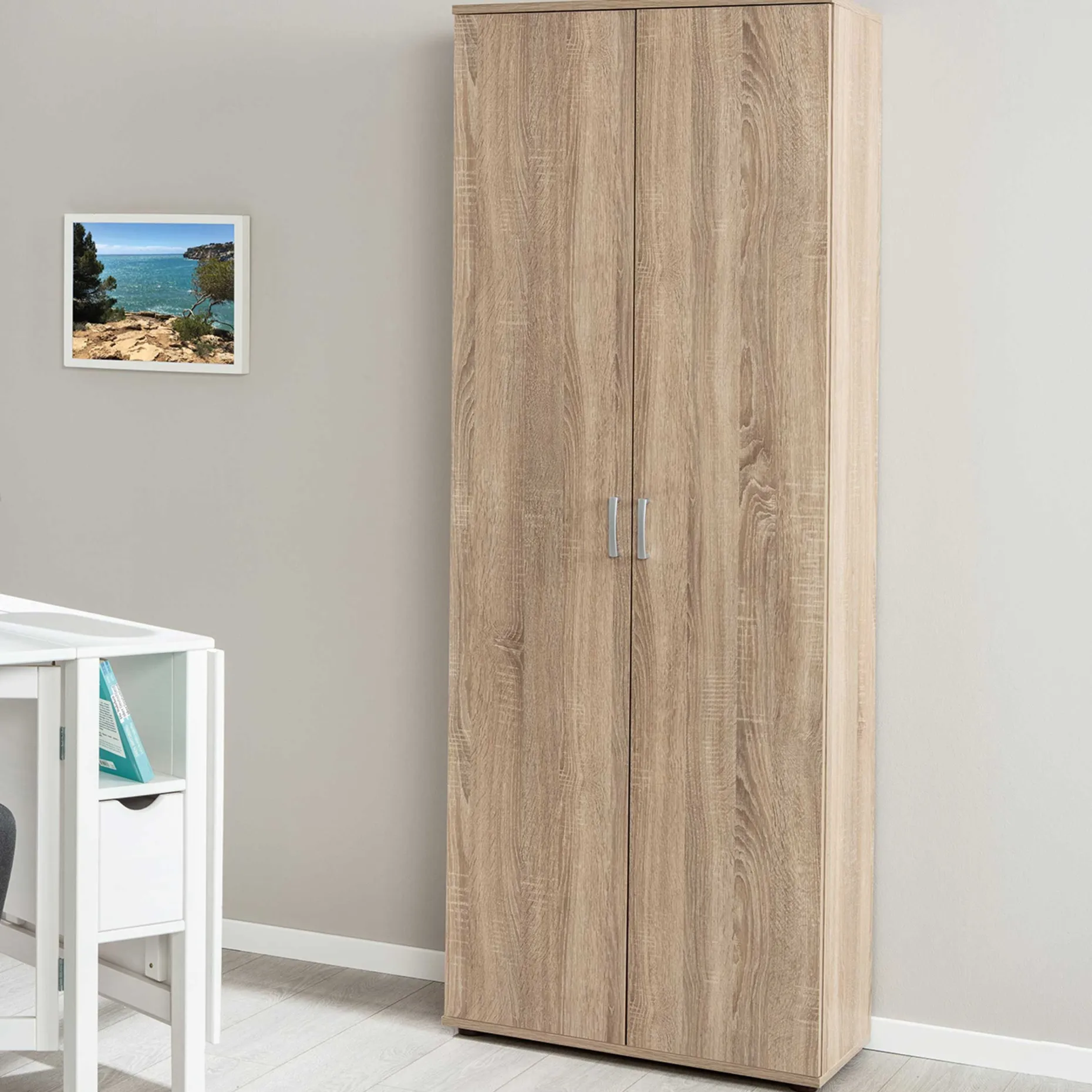 Aufbewahrungsschrank Vetra - Eiche