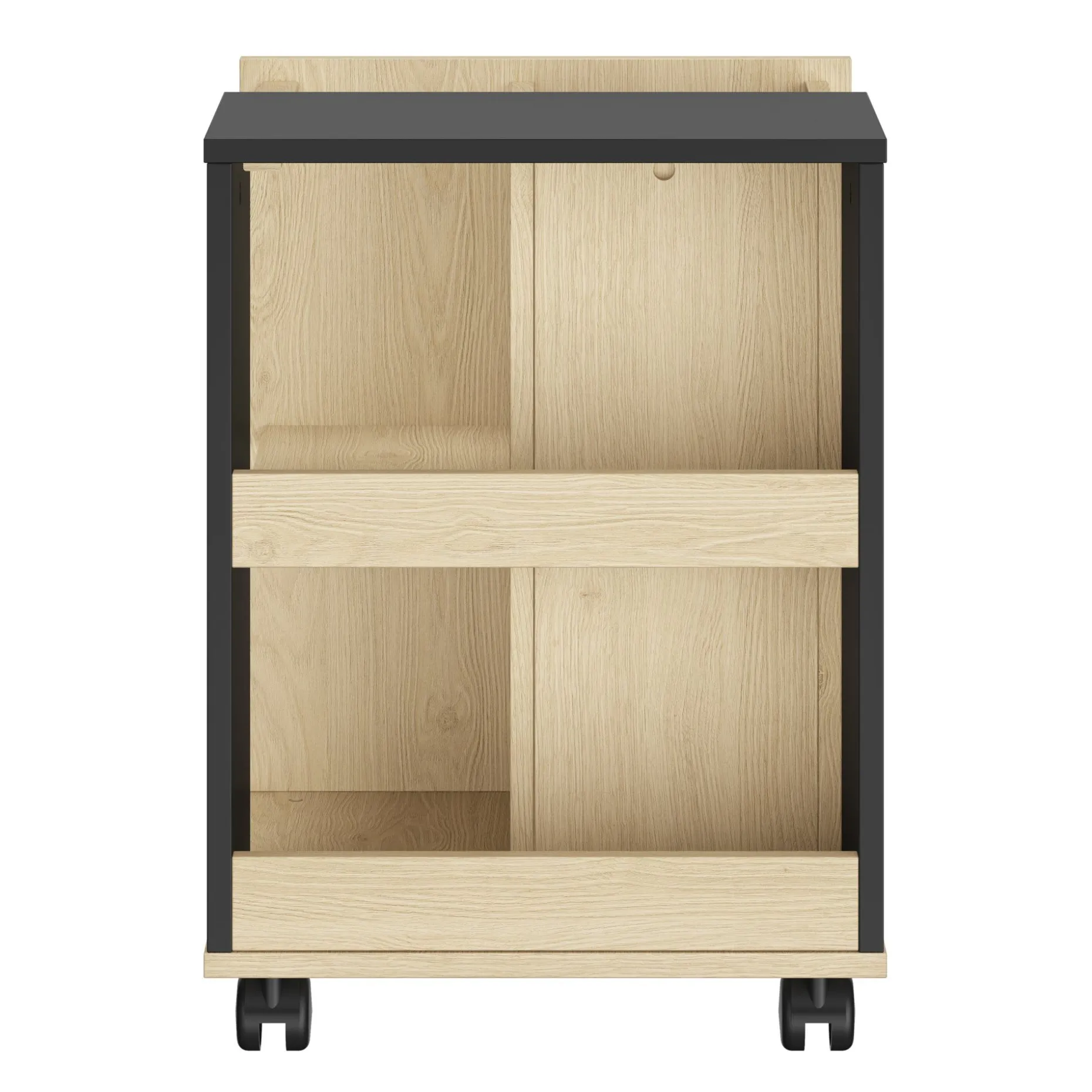 Aufbewahrungswagen Duplex | 45 x 45 x 60 cm | Châtaignier-design