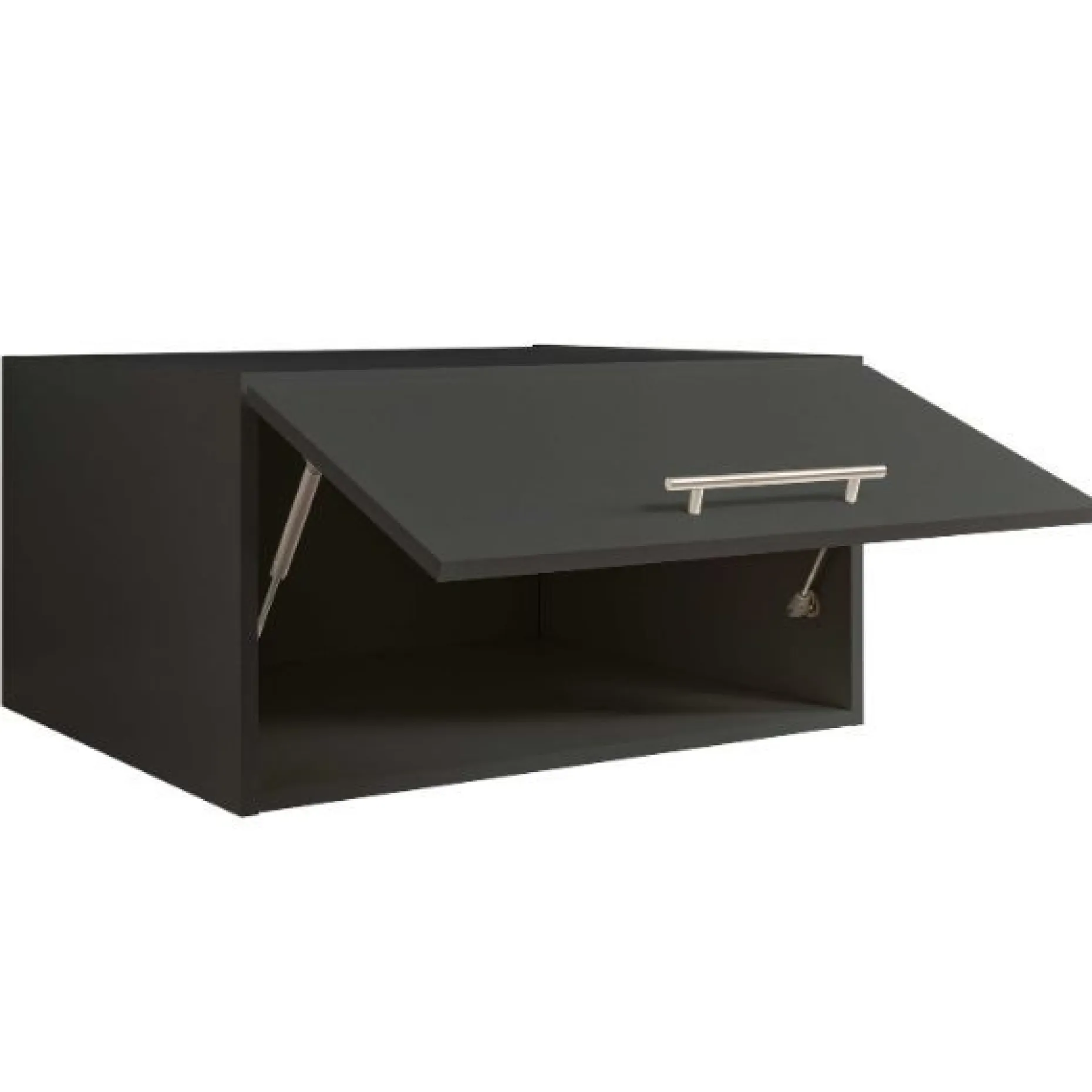 Aufsatzschrank für Waschmaschine Laundreezy | 68 x 68 x 38 cm | Schwarz