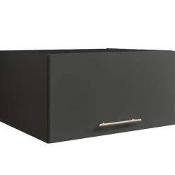 Aufsatzschrank für Waschmaschine Laundreezy | 68 x 68 x 38 cm | Schwarz