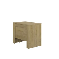 Gautier - Diagone Ausziehbare Konsole Di María | 58 x 90 x 77 cm | Eiche Silva Design