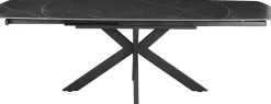 Rousseau Ausziehbarer Esstisch Aries - 160/240x90x77cm - gesinterter Stein - er Marmor