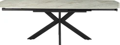 Rousseau Ausziehbarer Esstisch Aries - 160/240x90x77cm - gesinterter Stein -