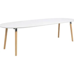 Emob Ausziehbarer Esstisch Benjamin 170/270x100cm - / Eiche