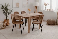 Finori Ausziehbarer Esstisch Coburg 80/120 - Eiche