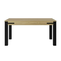 Gautier - Gami Ausziehbarer Esstisch Cork | 160 x 90 x 77 cm | Gold Oak Design