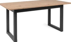 Finori Ausziehbarer Esstisch Damon 160/200x90 - Eiche/anthrazit