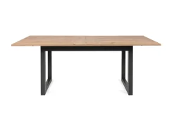 Finori Ausziehbarer Esstisch Damon 160/200x90 - Eiche/anthrazit