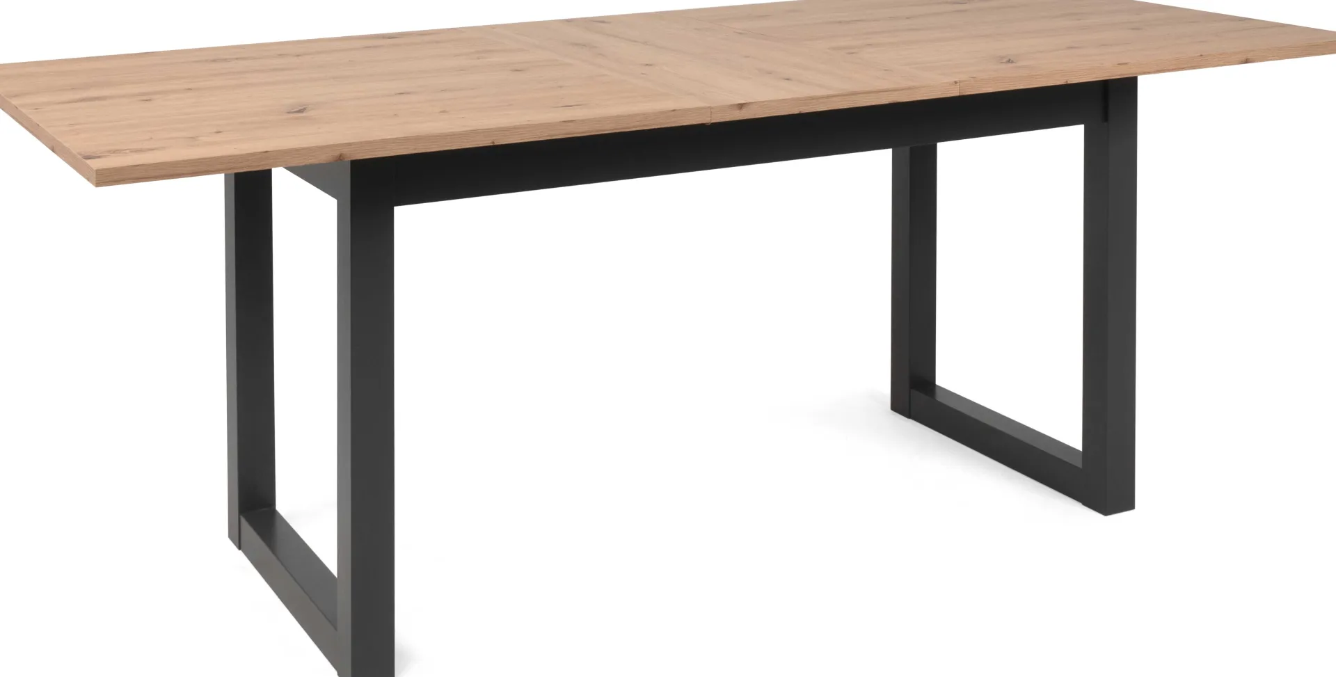 Finori Ausziehbarer Esstisch Damon 160/200x90 - Artisan Eiche/Anthrazit