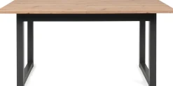 Finori Ausziehbarer Esstisch Damon 160/200x90 - Artisan Eiche/Anthrazit