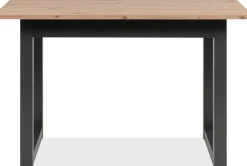 Finori Ausziehbarer Esstisch Damon 120/160x90 - Eiche/anthrazit