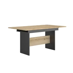 Gautier - Gami Ausziehbarer Esstisch Esteban | 205 x 90 x 77 cm | Helvezia Oak Design