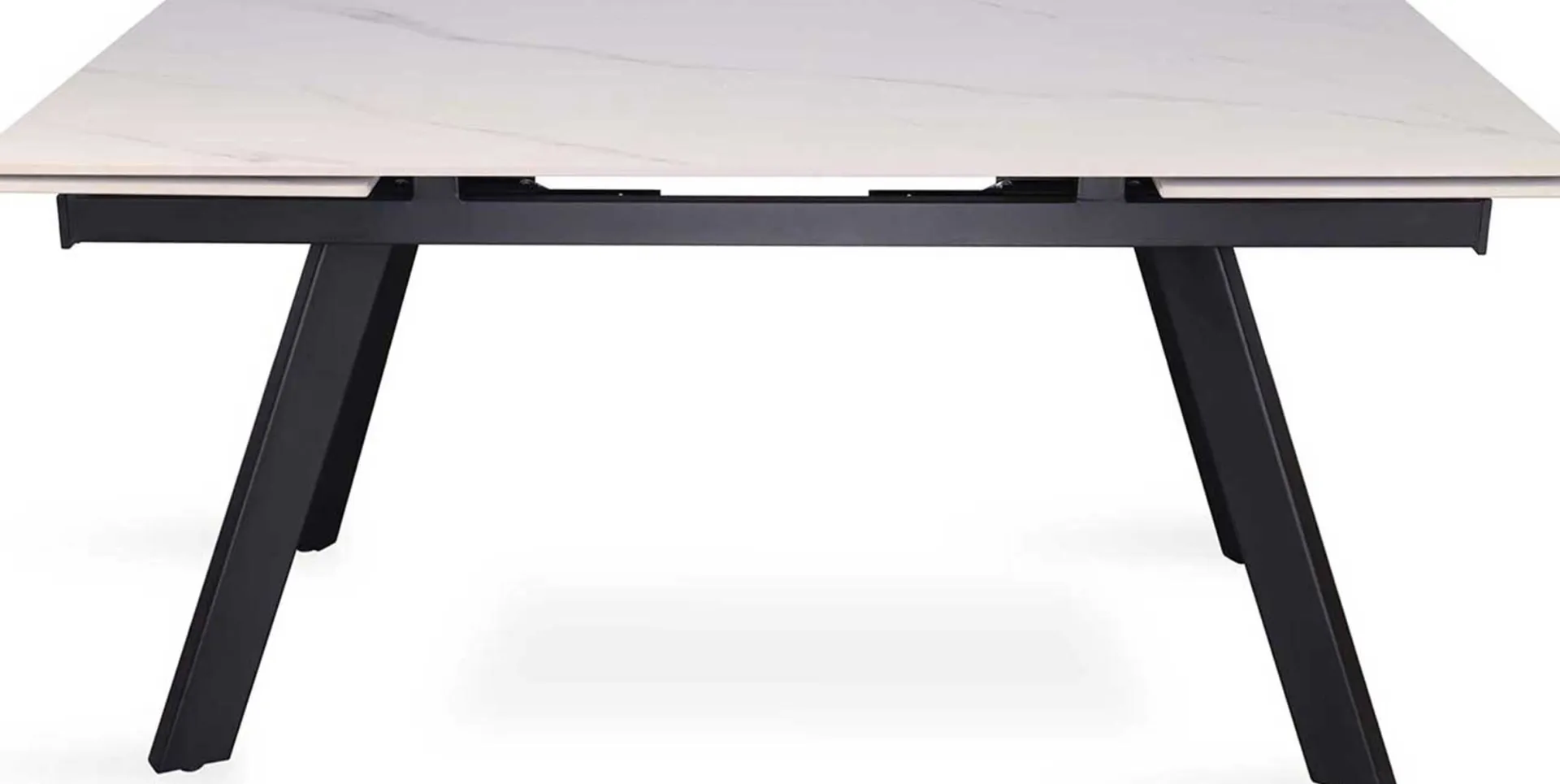Rousseau Ausziehbarer Esstisch Hertha | 160/240 x 90 x 76 cm | /Stein