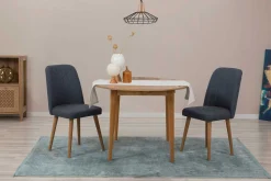 Emob Ausziehbarer Esstisch in Woody Fashion Atlantic Pine