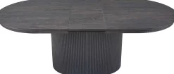 Rousseau Ausziehbarer Esstisch Lagos | 180-220 x 110 x 75 cm | Dunkel