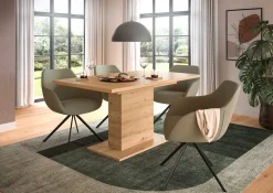Xonox Ausziehbarer Esstisch Motion von Emob in Artisan-Optik 150-190x76x90 cm