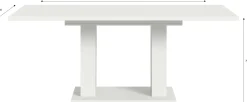 Xonox Ausziehbarer Esstisch Motion Emob - - 150-190x76x90 cm