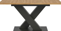 Xonox Ausziehbarer Esstisch Motion von Emob - Artisan/ Grau - 150-190x76x90 cm