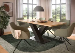 Xonox Ausziehbarer Esstisch Motion von Emob - Artisan/ Grau - 150-190x76x90 cm